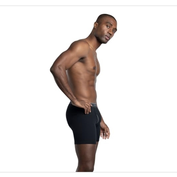 Fruit of the Loom Coolzone (Assorted Colors) Boxer Briefs, 6Pack-Black/Gray,2XL - Picture 4 of 6